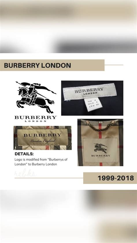 how to identify Burberry